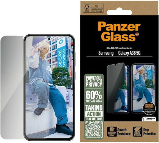 PanzerGlass Privacy Tempered Glass (Samsung Galaxy A36 5G, PanzerGlass)