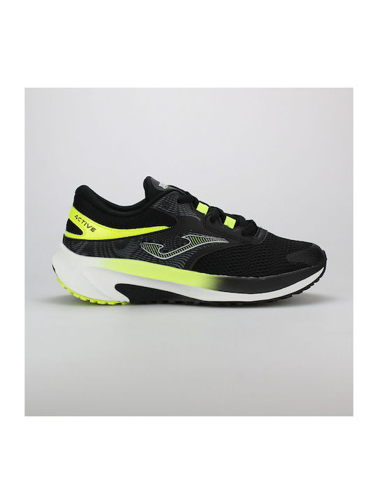 Active Herren Sportschuhe Laufen Schwarz