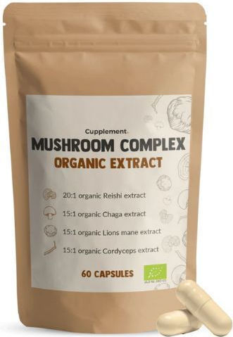 Cupplement Mushroom Complex 500mg 60 Mützen