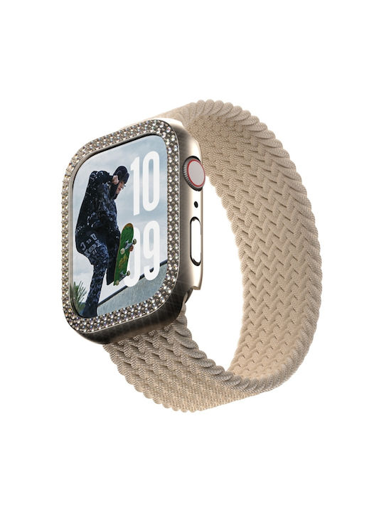 PanzerGlass Θήκη Σιλικόνης σε Χρυσό χρώμα για Apple Watch Series 10, 42mm