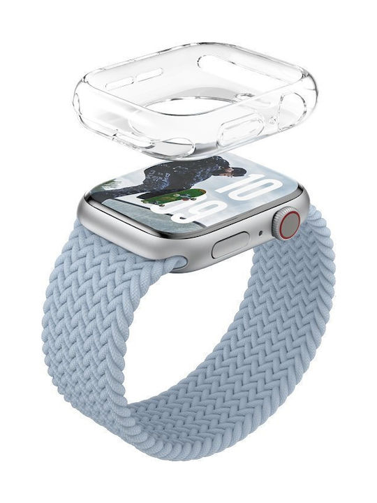 PanzerGlass Silikonhülle in Transparent Farbe für Apple Watch Serie 10, 42 mm PanzerGlass Silikonhülle in Transparent Farbe für Apple Watch Serie 10, 42 mm