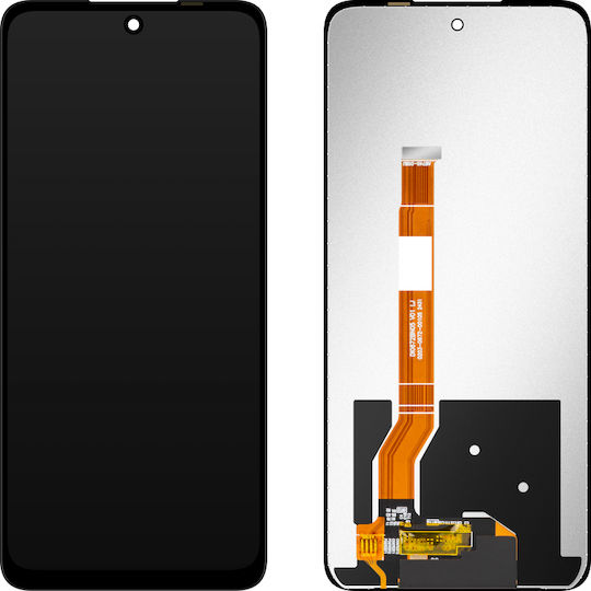 O ecran cu Mecanism Tactil pentru Realme C67 5G (Negru)
