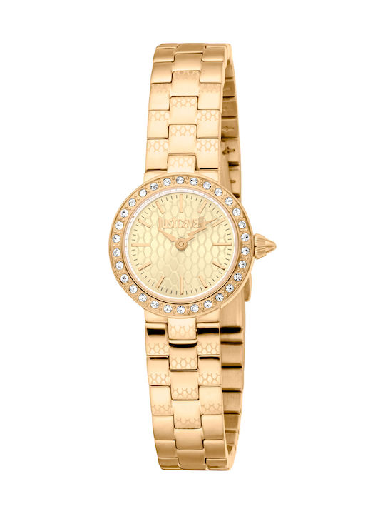 Just Cavalli Glam Chic Γυναικείο Ρολόι 23mm Μπα...