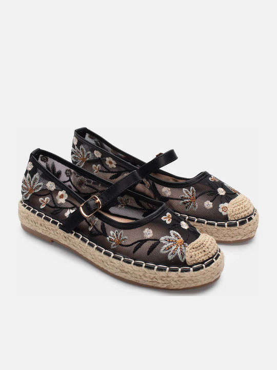 Luigi Women's Espadrilles Black