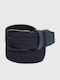Elastic Men's Belt Navy Blue