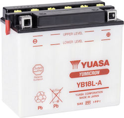 Yuasa Yumicron Open Type Motorcycle Battery with Capacity 18Ah