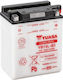 Yuasa Yumicron Motorradbatterie mit Kapazität 14Ah