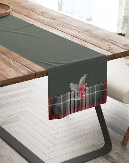 Cotton Club Christmas Tablecloth Fabric L150xW40cm.