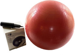 MDS Ball Pilates 55cm in Rot Farbe MDS Ball Pilates 55cm in Rot Farbe