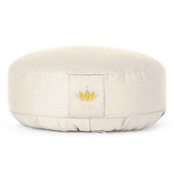 Lotuscrafts Meditationskissen Lotus Natur Maße 31 × 10 cm