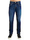 Hardy Men's Jeans Pants with Regular Straight Fit Navy Blue