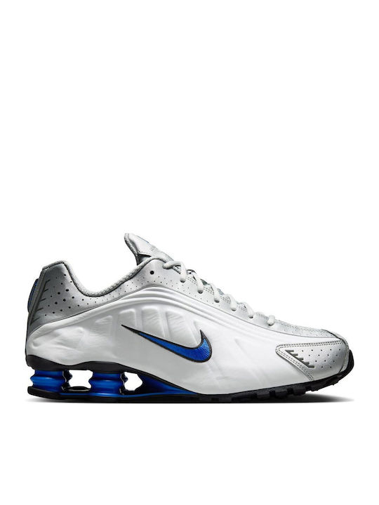 Nike Shox R4 Ανδρικά Sneakers White / Metallic ...