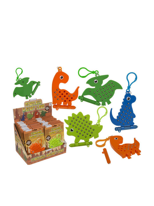Jucărie breloc mini dinozaur magnetic 9.5 X 7.5 cm
