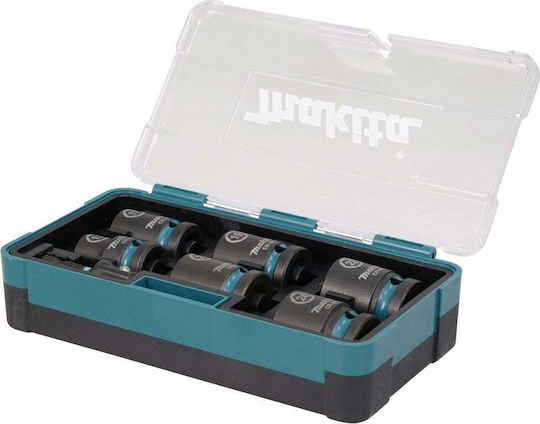 Makita Impact Socket Set 1/2" 7pcs 13-24mm