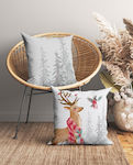 Cotton Club Weihnachtliche Dekokissenhülle Baum...
