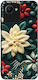 Sonique 3D-Blumen-Serie Hülle für Realme C30 Grün