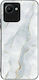 Θήκη Sonique Marble Series Realme C30 Λευκό 01