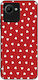 Sonique Heart Series Hülle für Realme C30 Rot