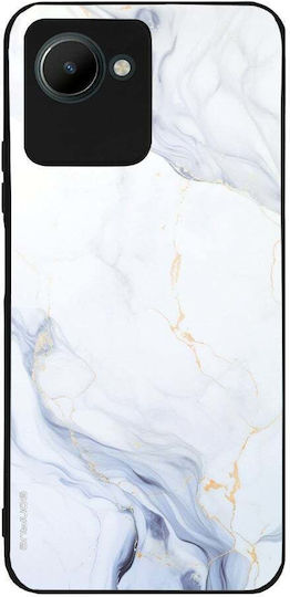 Θήκη Sonique Marble Series Realme C30 Λευκό 02