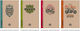 Fresh Notizbuch 60 Blätter Quadrat Beige