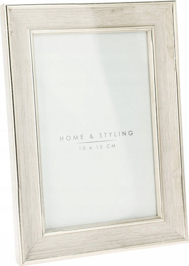 Κορνίζα Home Styling Collection Κορνίζα Φωτογραφία Απομίμηση Λευκασμένου Ξύλου 14 X 19 Εκ