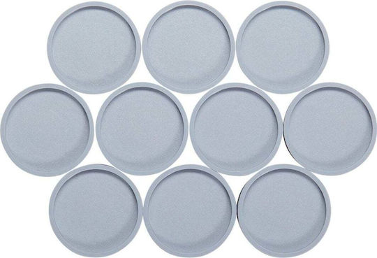 Maul Industrieller Runder Magnet 29mm 10 Stück Grau