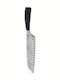 Orion Damascus Santoku Knife Made of Damascus Steel 31cm