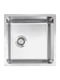 Deante Drop-In Sink Inox with Faucet W44xD44cm Silver
