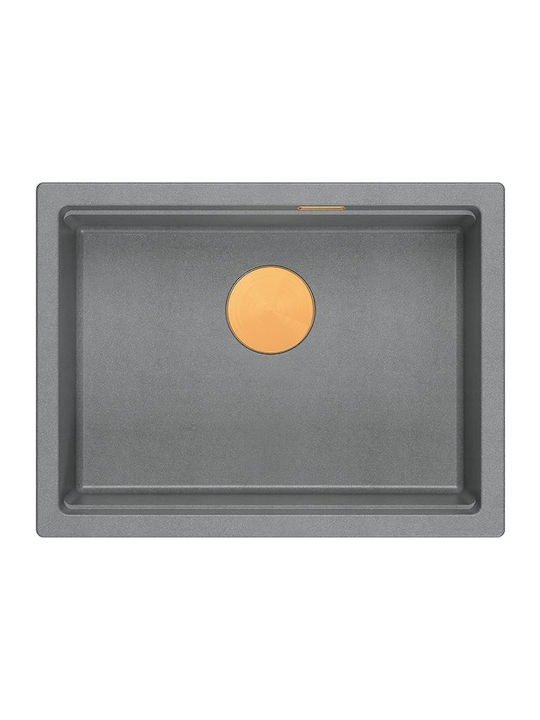 GraniteQ Drop-In Sink Synthetic Granite W59.5xD...