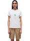 Fete Women's Blouse Cotton White Heron
