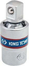 King Tony Nuss Sechskant mit Vierkant-Antrieb 1/4" Durchmesser 1/4" / 33 1Stück