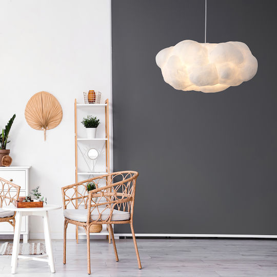 Agora Lighting Κρεμαστό Φωτιστικό Cloud 50x50x180εκ. Agora Lighting Κρεμαστό Φωτιστικό Cloud 50x50x180εκ.