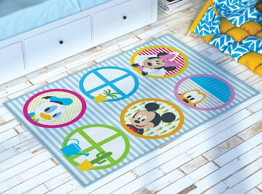 Disney Mickey Baby Kids Rug Mickey Alb 80x120cm