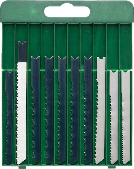 Bosch Jigsaw Blade Set Wood Metal Plastic 10 Pieces U-shank