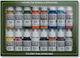 Acrylicos Vallejo Folkestone Basics Set Culori Acrilice Pictură 18ml 16buc