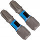 Μakita Makita Μυτη Κατσαβιδιου Pz3-25mm 2τμχ Impact Premier