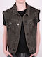 Ärmellos Jeansjacke Jacke Black