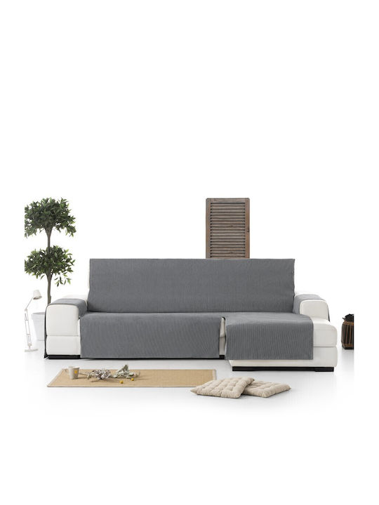 Eysa Mid Ελαστικό Κάλυμμα Γωνιακού Καναπέ C6 Gray 300εκ.