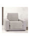 Eysa Valeria Elastische Abdeckung für Sessel Beige/gray 110εκ. 1Stück F212160
