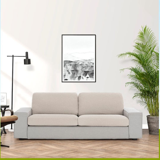 Eysa Roc Husă Elastică Fotoliu Bej 120εκ. 1buc FD49170