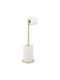 Wenko Floor Bathroom Paper Holder Metallic Gold