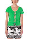 Γυναικείο T-shirt Green