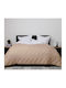 Pucioasa Husă de pătură De Lână Single 160x210cm Cappuccino 400 g/mp²Gsm