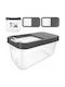 Orion Vase General Use with Lid Plastic Gray 7500ml