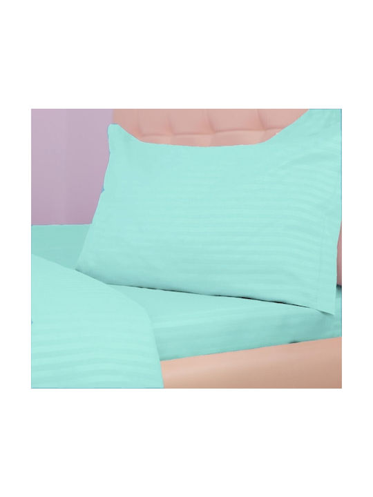 Pucioasa Set Față de Pernă Mint Green 50x70cm.