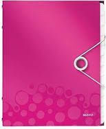 Esselte Ordner 12 Trennblätter Leitz Wow Pink 4634-00-23
