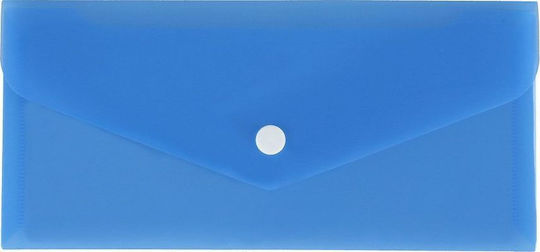 Biurfol Knopfmappe DL 21x9,9 PP Blau