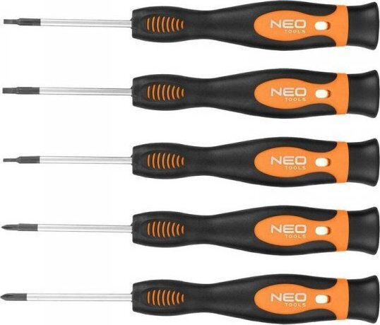Neo Tools Set 5 Șurubelnițe De Precizie