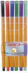 Rystor Design Markers Set of 6 Colors Rystor Design Markers Set of 6 Colors