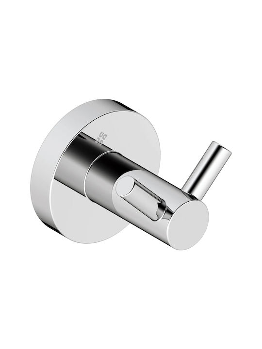Deante Double Wall-Mounted Bathroom Hook ​5x5cm Inox Silver